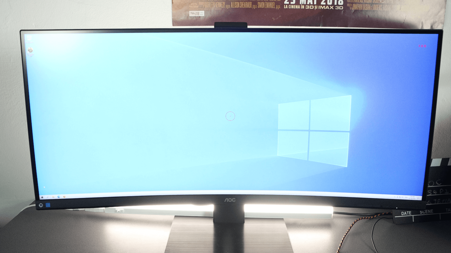 Monitor AOC CU34P2A - Review - VlogTehnica
